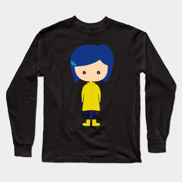 Coraline Long Sleeve T-Shirt by Creotumundo